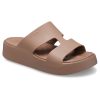 Crocs Getaway Platform H-Strap Latte